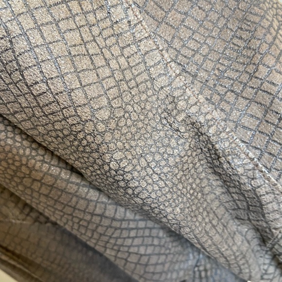 Real leather cropped jacket 1980s vintage brown with no flaws by Nebita - Picture 7 of 8